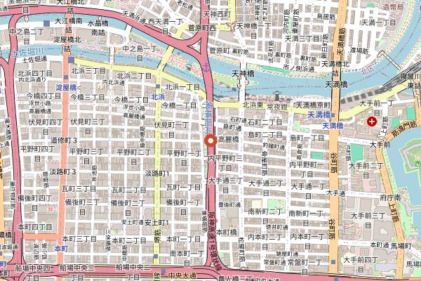 Map showing Northshore Weekend Pancake Edition in Osaka