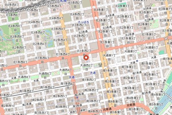 Map showing Cookly Sapporo Japanese Cooking Class in Sapporo