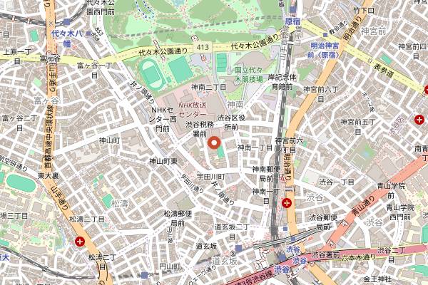 Map showing Bread, Espresso & in Tokyo