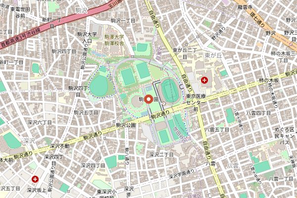 Map showing Craft Gyoza Fes Tokyo in Tokyo
