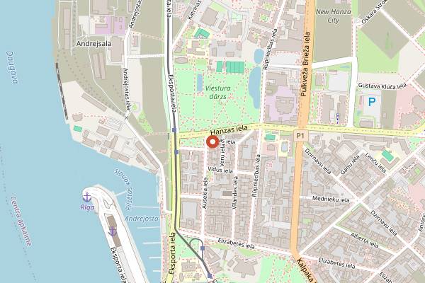 Map showing Shōyu in Riga