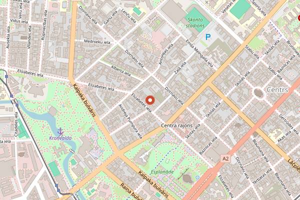Map showing Snatch in Riga