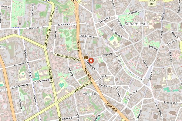 Map showing Cake Shop Vilnius in Vilnius