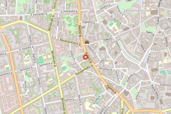 Map showing Somm in Vilnius