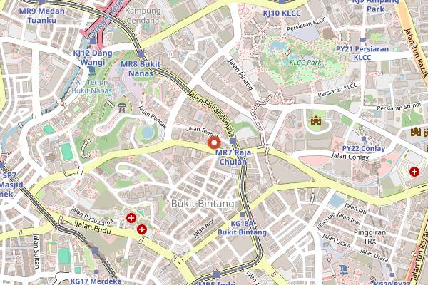 Map showing Beer Bank in Kuala Lumpur