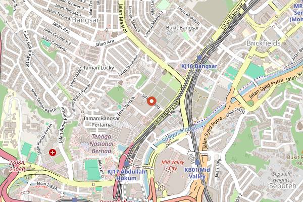 Map showing Breakfast Thieves in Kuala Lumpur