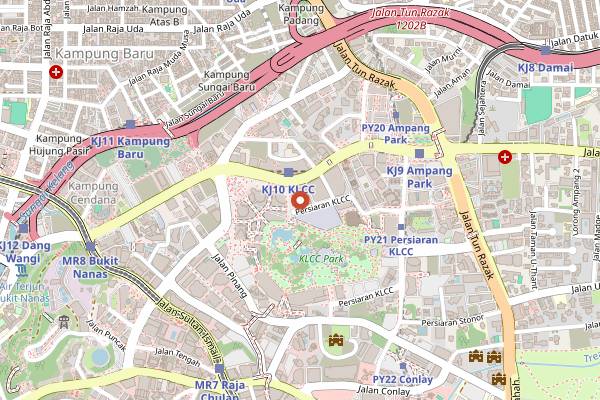 Map showing Nadodi in Kuala Lumpur