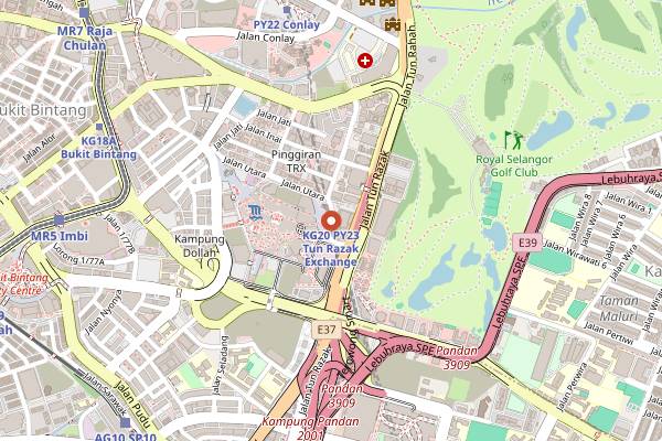 Map showing Pudu Wai Sek Kai in Kuala Lumpur