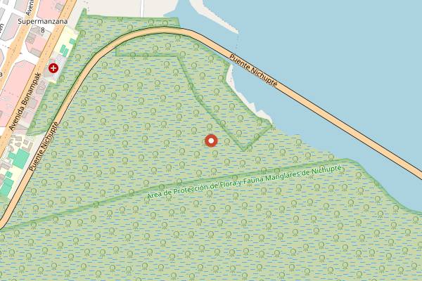 Map showing El Socio Naiz in Cancún