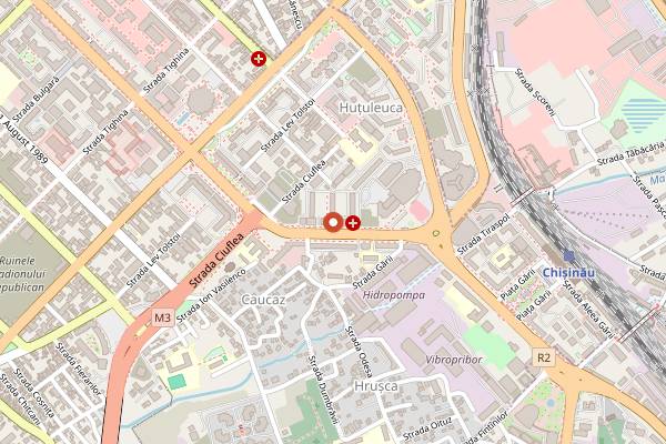 Map showing Beer House in Chișinău
