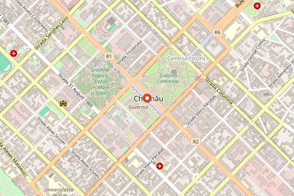 Map showing Street Food & Wine Festival in Chișinău