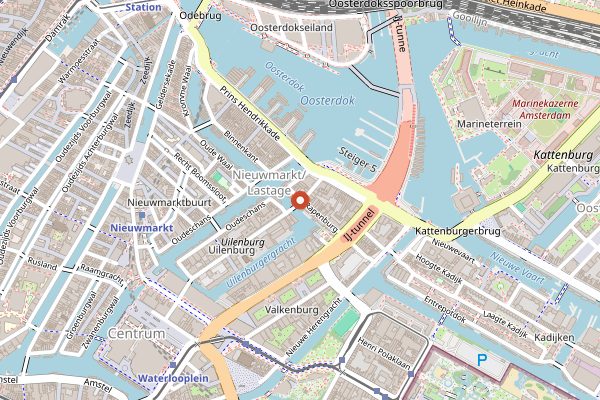 Map showing Hiding in Plain Sight in Amsterdam