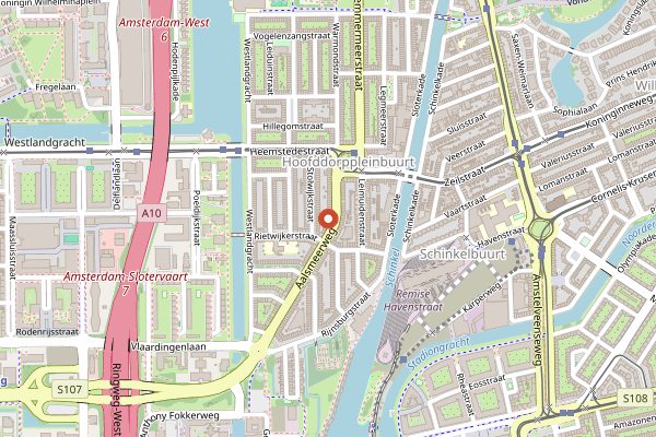 Map showing Tarim Uyghur in Amsterdam