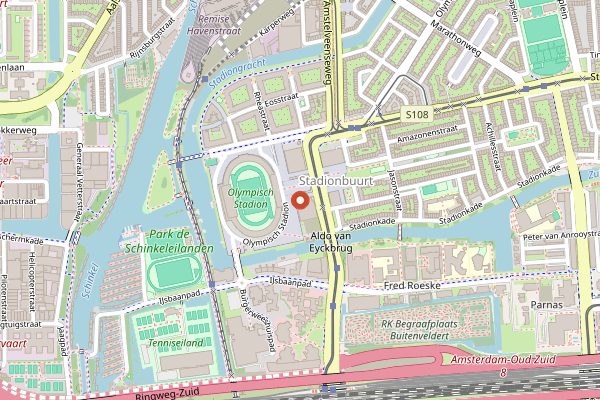Map showing Wils in Amsterdam