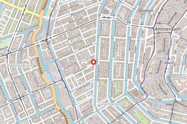 Map showing Fou Fow Ramen in Amsterdam