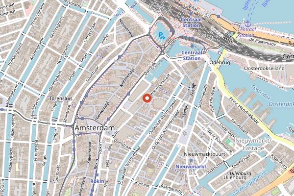 Map showing Eagle Amsterdam in Amsterdam