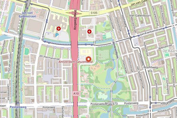 Map showing Floor17 in Amsterdam