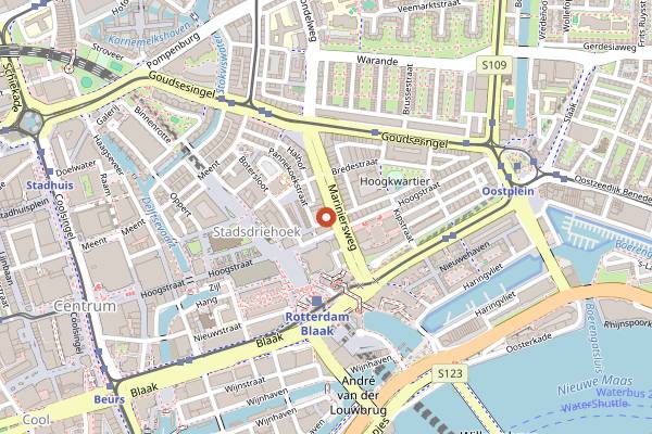 Map showing Picknick in Rotterdam