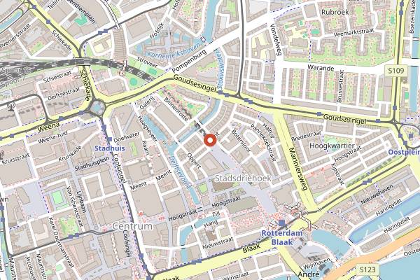 Map showing Tales and Spirits Rotterdam in Rotterdam