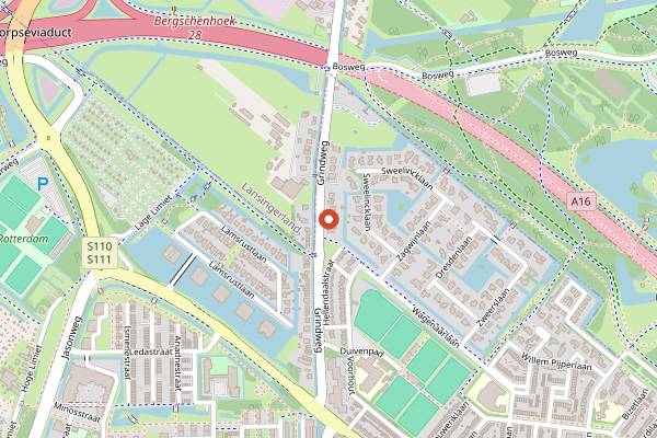 Map showing Dewi Sri in Rotterdam