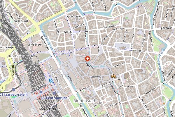 Map showing Lust109 in Utrecht