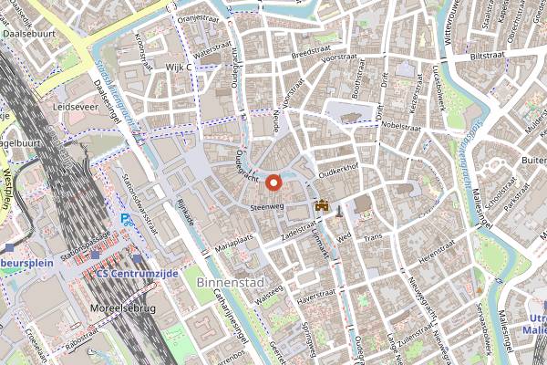 Map showing Stach Food in Utrecht