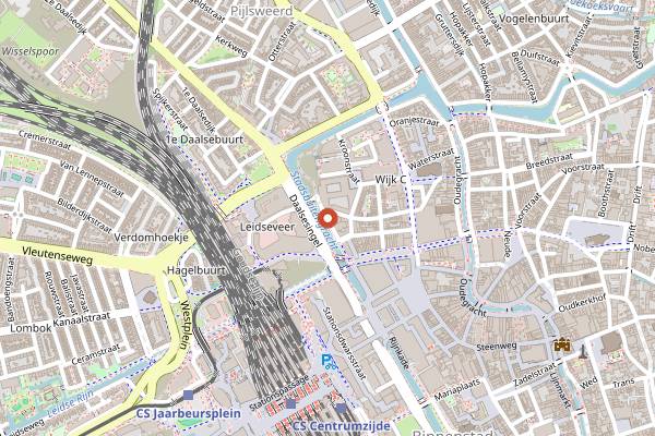 Map showing Stadsbrouwerij Utrechts Bier in Utrecht