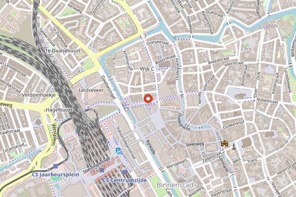 Map showing 30ml Coffee Roasters in Utrecht