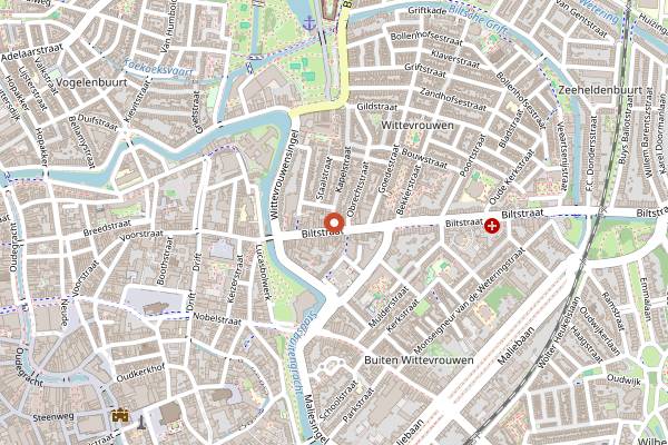 Map showing Espressofabriek Utrecht in Utrecht