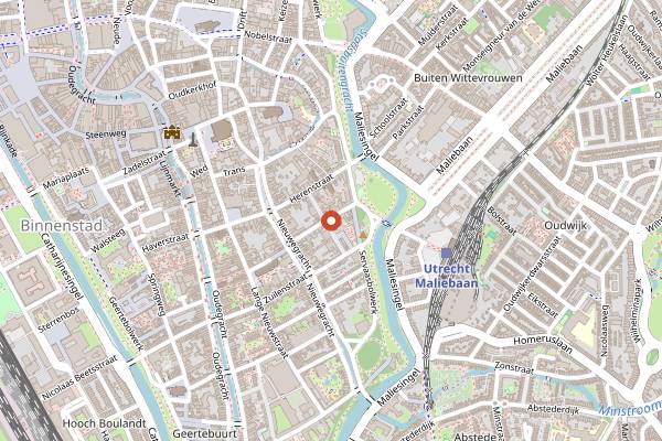 Map showing Little Branch in Utrecht