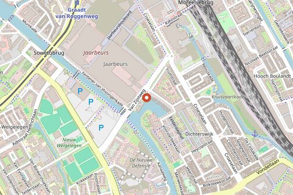 Map showing Fico in Utrecht