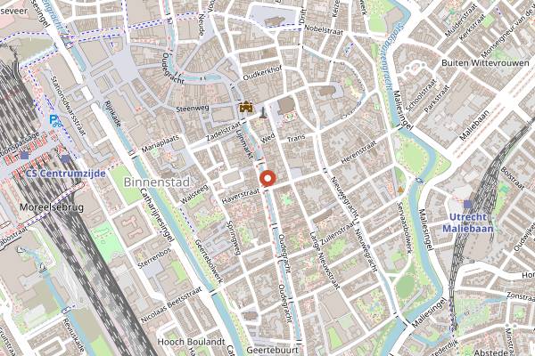 Map showing Non La in Utrecht