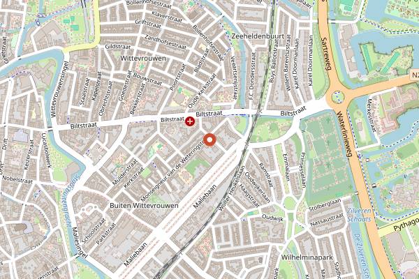Map showing Cornelis (Bocca Coffee) in Utrecht