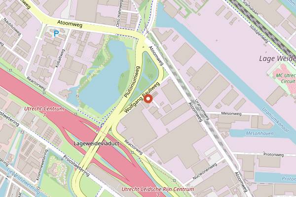Map showing Keukenvuur in Utrecht