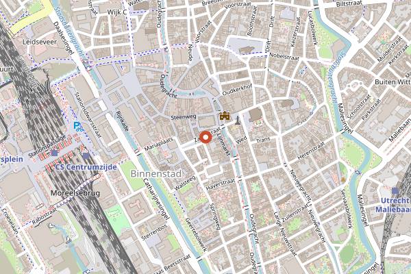 Map showing Rabarber in Utrecht
