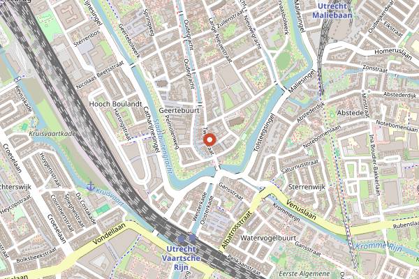 Map showing Yum Saap in Utrecht