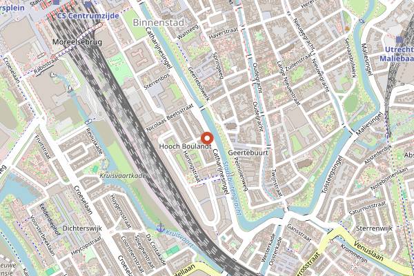 Map showing SAAR in Utrecht