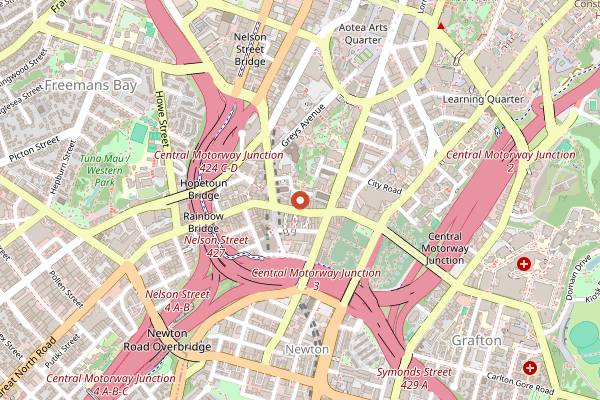 Map showing Bestie in Auckland