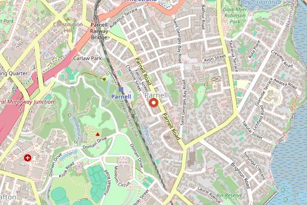 Map showing Non Solo Pizza in Auckland