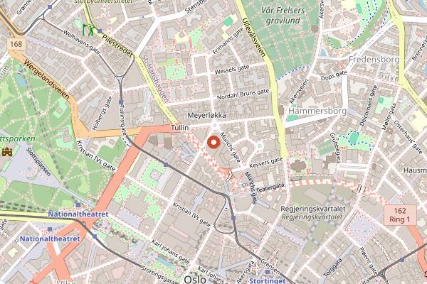 Map showing Rebel Beer and Cider Fest in Oslo