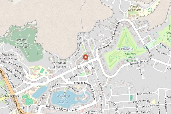 Map showing Osso Carniceria y Salumeria in Lima