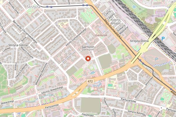 Map showing VANA in Gdańsk