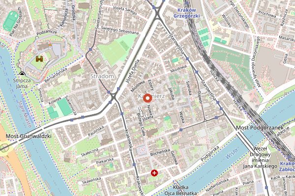 Map showing Festiwal Zupy (Soup Festival) in Kraków