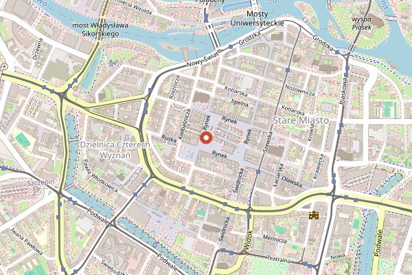 Map showing Wrocław Feta Festival in Wrocław