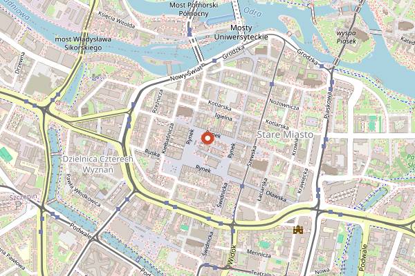 Map showing PRL Klubo-kawiarnia in Wrocław