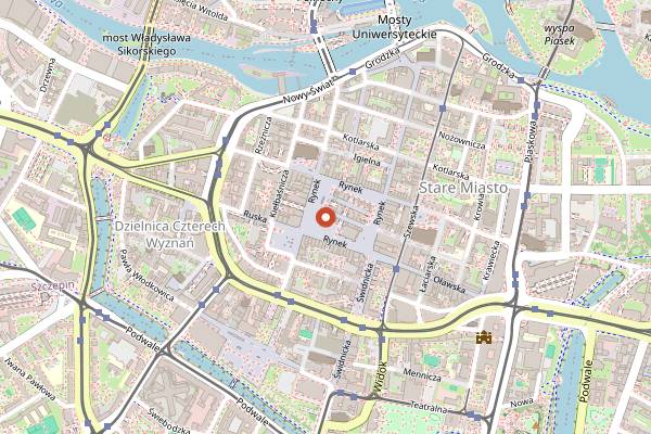 Map showing Spiż in Wrocław