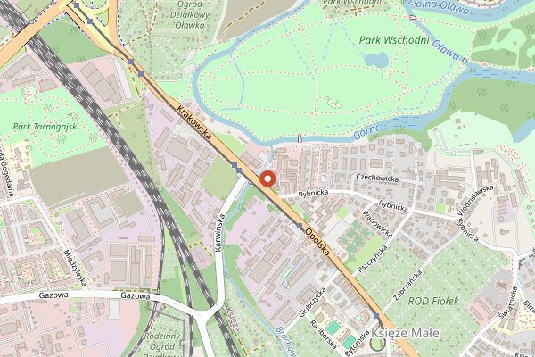 Map showing Nafta Neo Bistro in Wrocław