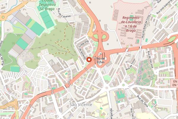 Map showing Taberna Holandesa in Braga