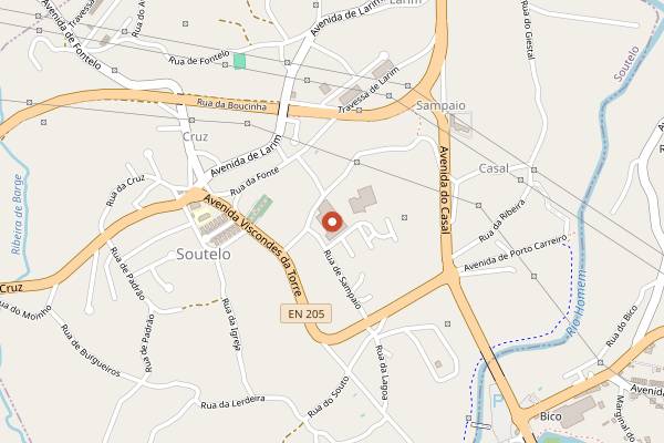 Map showing Hibiscus in Braga