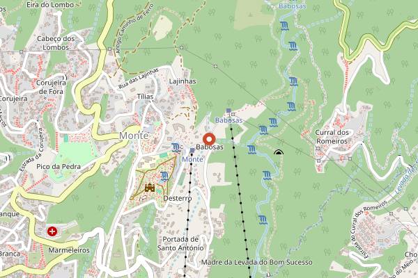 Map showing Land Food & Coffee in Funchal